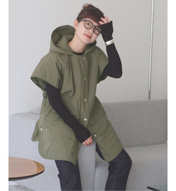 Spick and Span「TICCA / ティッカ リバーシブルキルティングポンチョ」|その他|