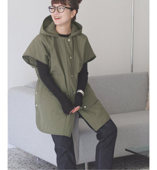 Spick and Span「TICCA / ティッカ リバーシブルキルティングポンチョ」|その他|