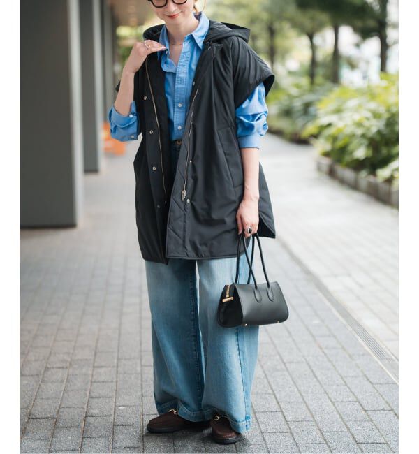 Spick and Span「TICCA / ティッカ リバーシブルキルティングポンチョ」|その他|