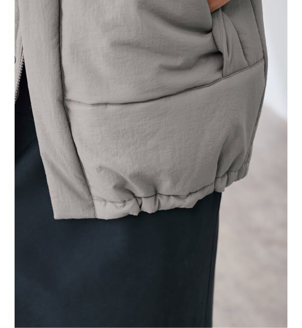 FRAMeWORK「ピグメントダイ中綿ベスト」|ダウンベスト・ベスト|