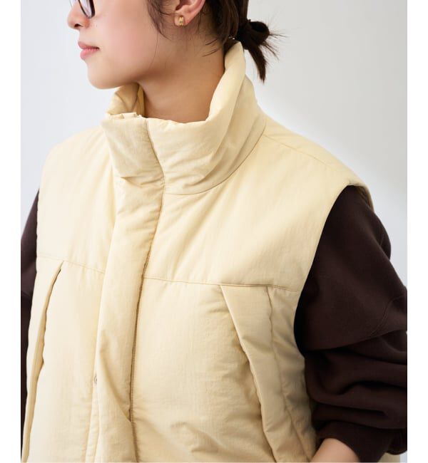 FRAMeWORK「ピグメントダイ中綿ベスト」|ダウンベスト・ベスト|