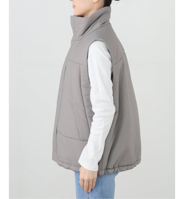 FRAMeWORK「ピグメントダイ中綿ベスト」|ダウンベスト・ベスト|