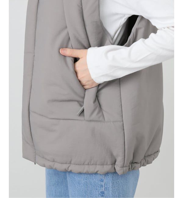 FRAMeWORK「ピグメントダイ中綿ベスト」|ダウンベスト・ベスト|