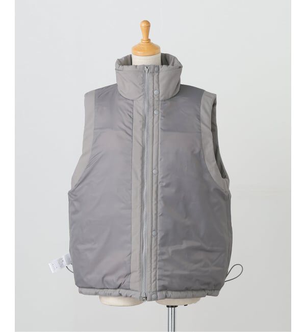 FRAMeWORK「ピグメントダイ中綿ベスト」|ダウンベスト・ベスト|