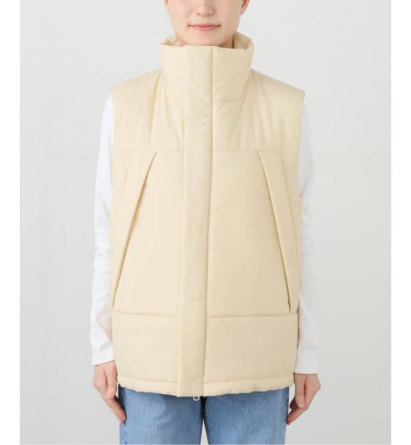 FRAMeWORK「ピグメントダイ中綿ベスト」|ダウンベスト・ベスト|