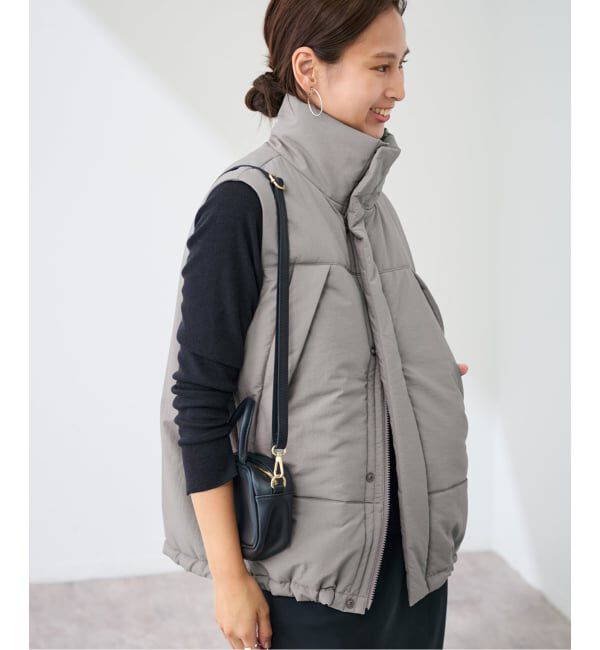 FRAMeWORK「ピグメントダイ中綿ベスト」|ダウンベスト・ベスト|