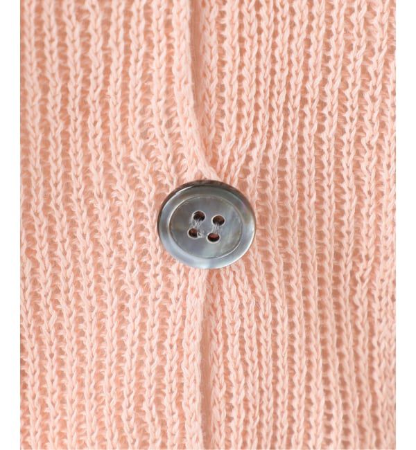 Spick and Span「《予約》コットンリネンギマ天竺カーディガン」|カーディガン|