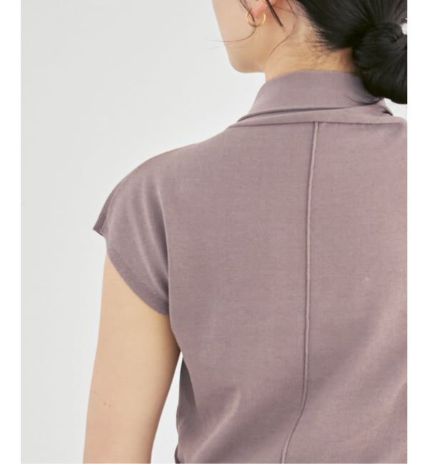 NOBLE「《予約》シルクフィールボウタイニット」|ニット・セーター|