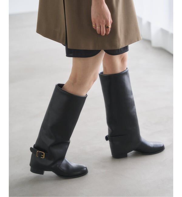 「《追加2》5cmワイドシャフトカバーブーツ」|ロングブーツ|