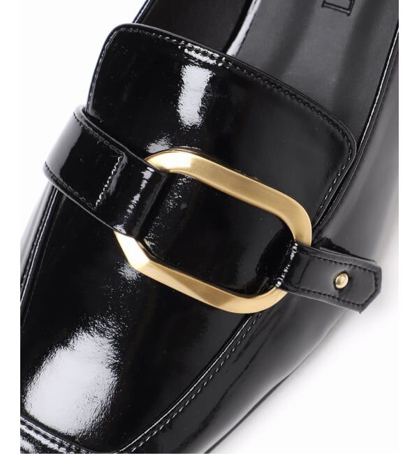  「3.5cmスクエアバックルローファー」|ローファー|