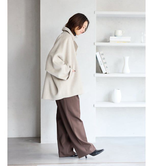  「《追加》6cmフレンチスクエアフィットショートブーツ」|ショートブーツ|