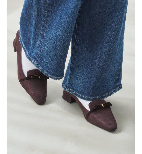  「3cmフレンチリボンローファー」|ローファー|