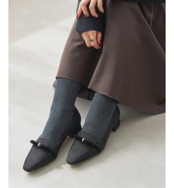  「3cmフレンチリボンローファー」|ローファー|