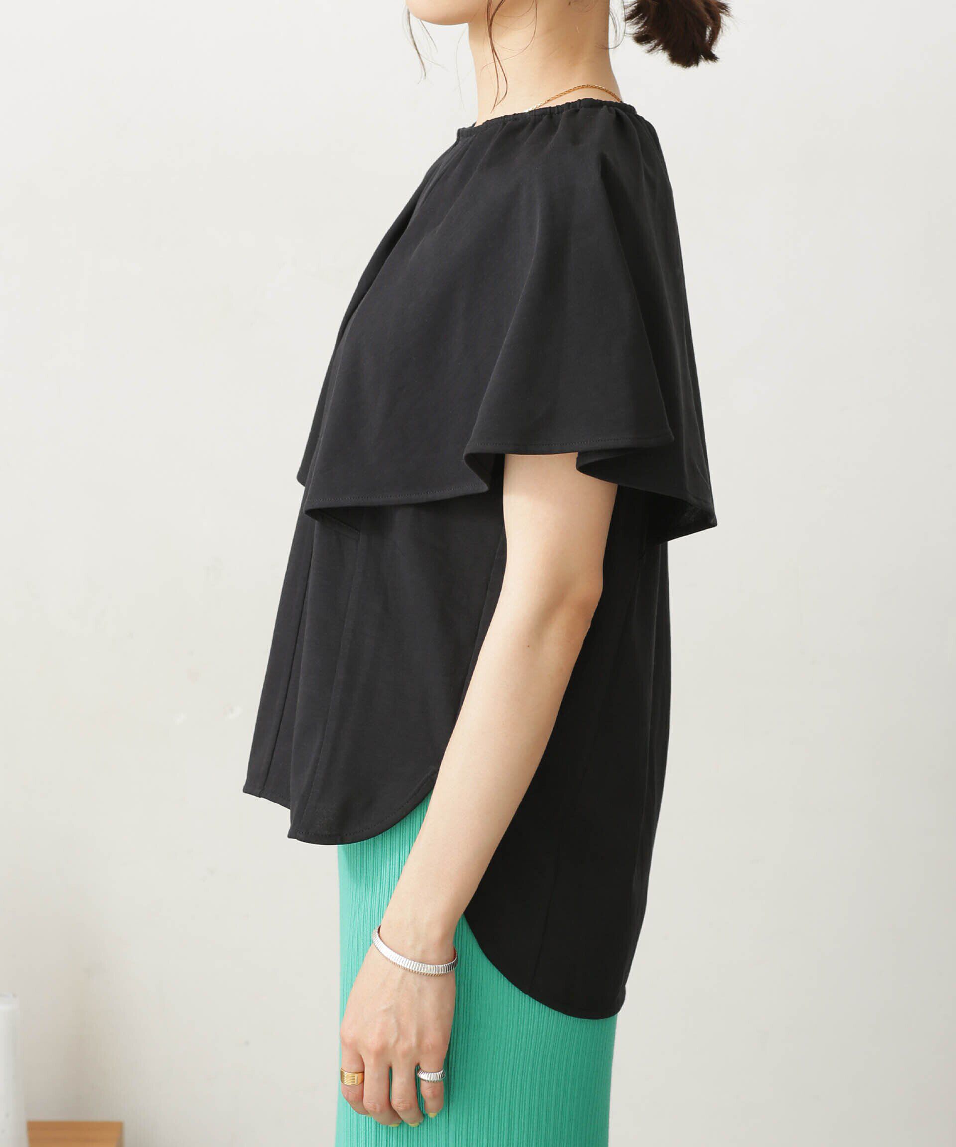 nano･universe「LB.03/Repurフレアスリーブカットトップス」|Tシャツ・カットソー|