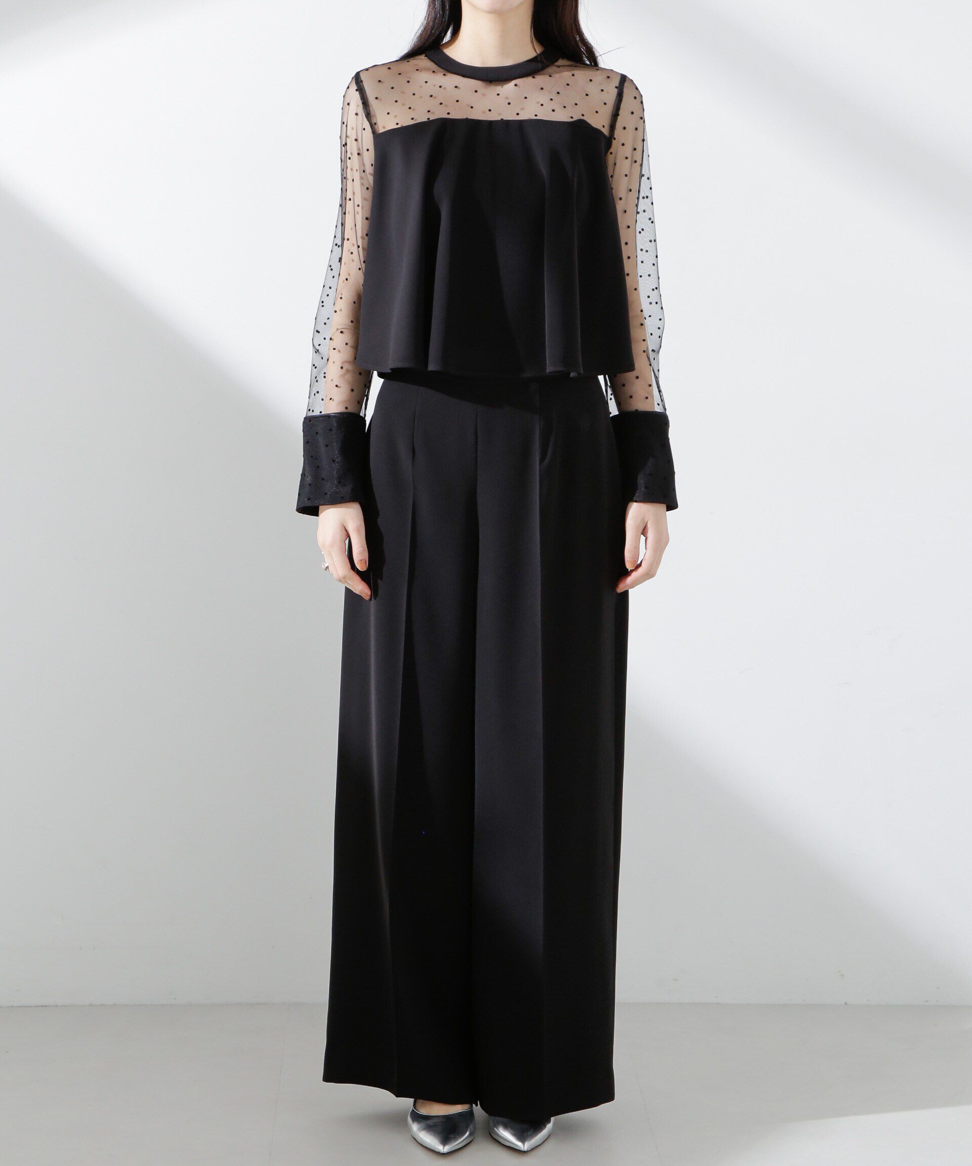 nano･universe「フロッキードットチュールセットアップ」|ワンピース|