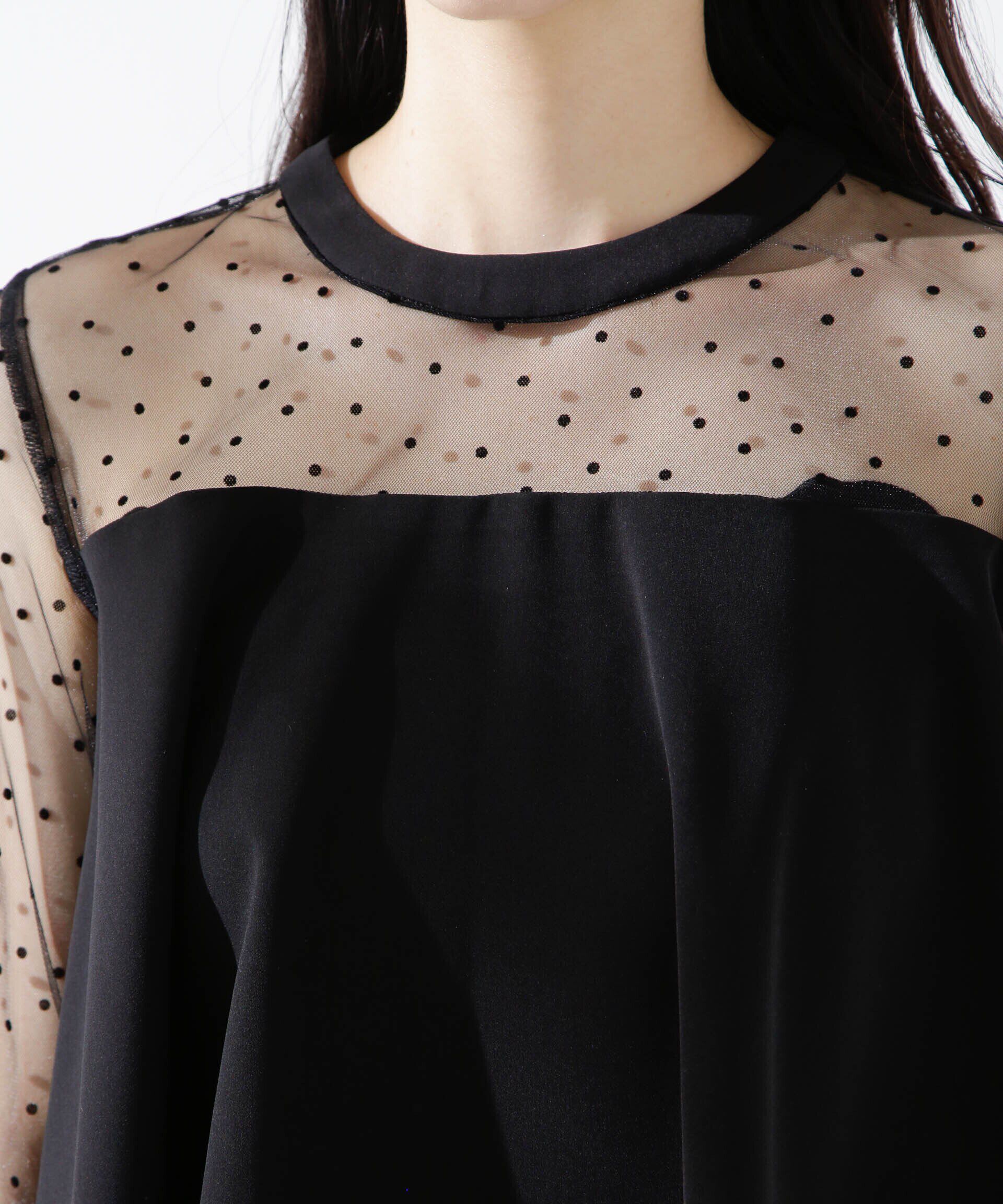 nano･universe「フロッキードットチュールセットアップ」|ワンピース|