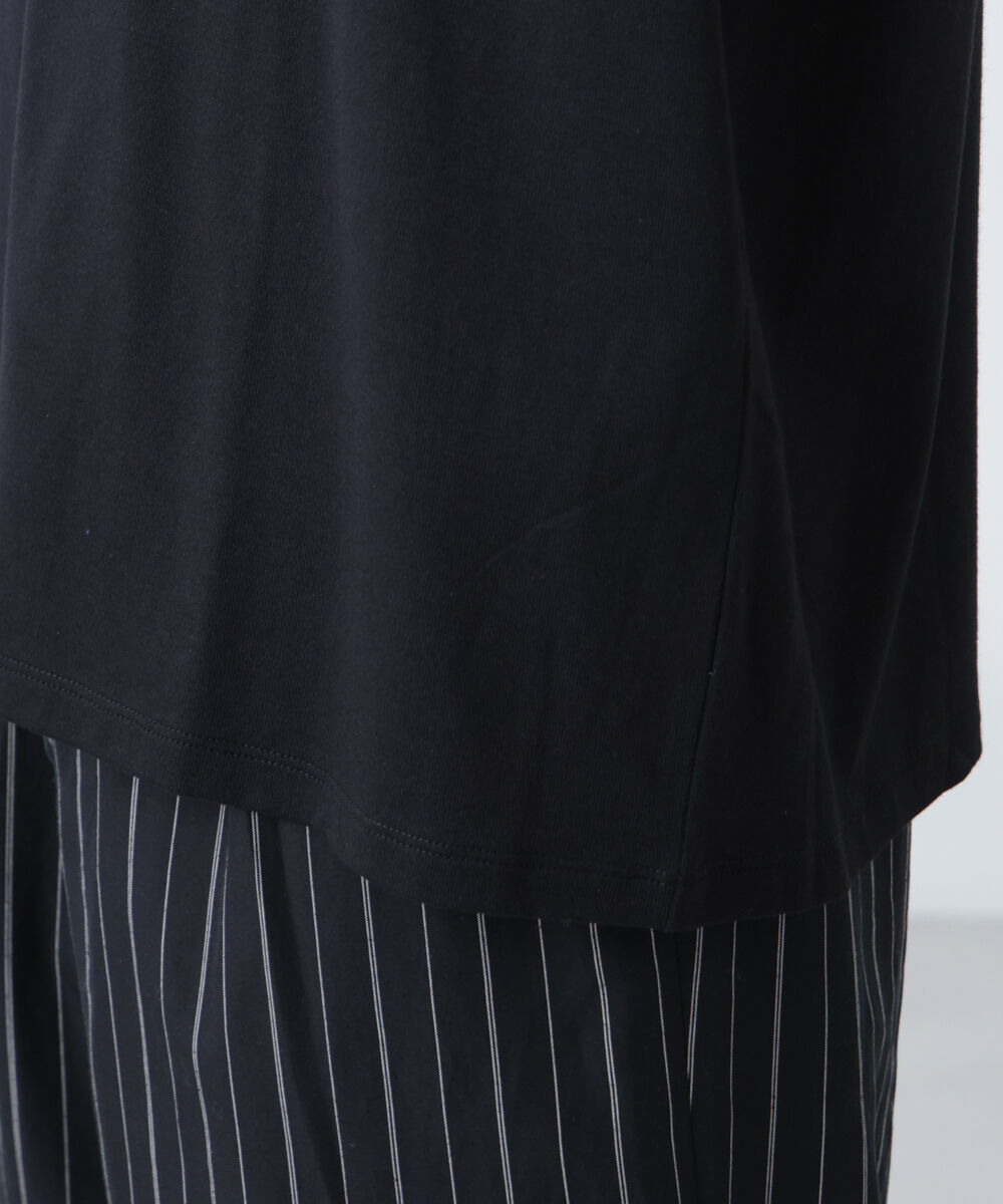 nano･universe「WEB限定/Anti Soaked(R) 汗染み防止 クルーネックレギュラーシルエットTシャツ」|Tシャツ・カットソー|