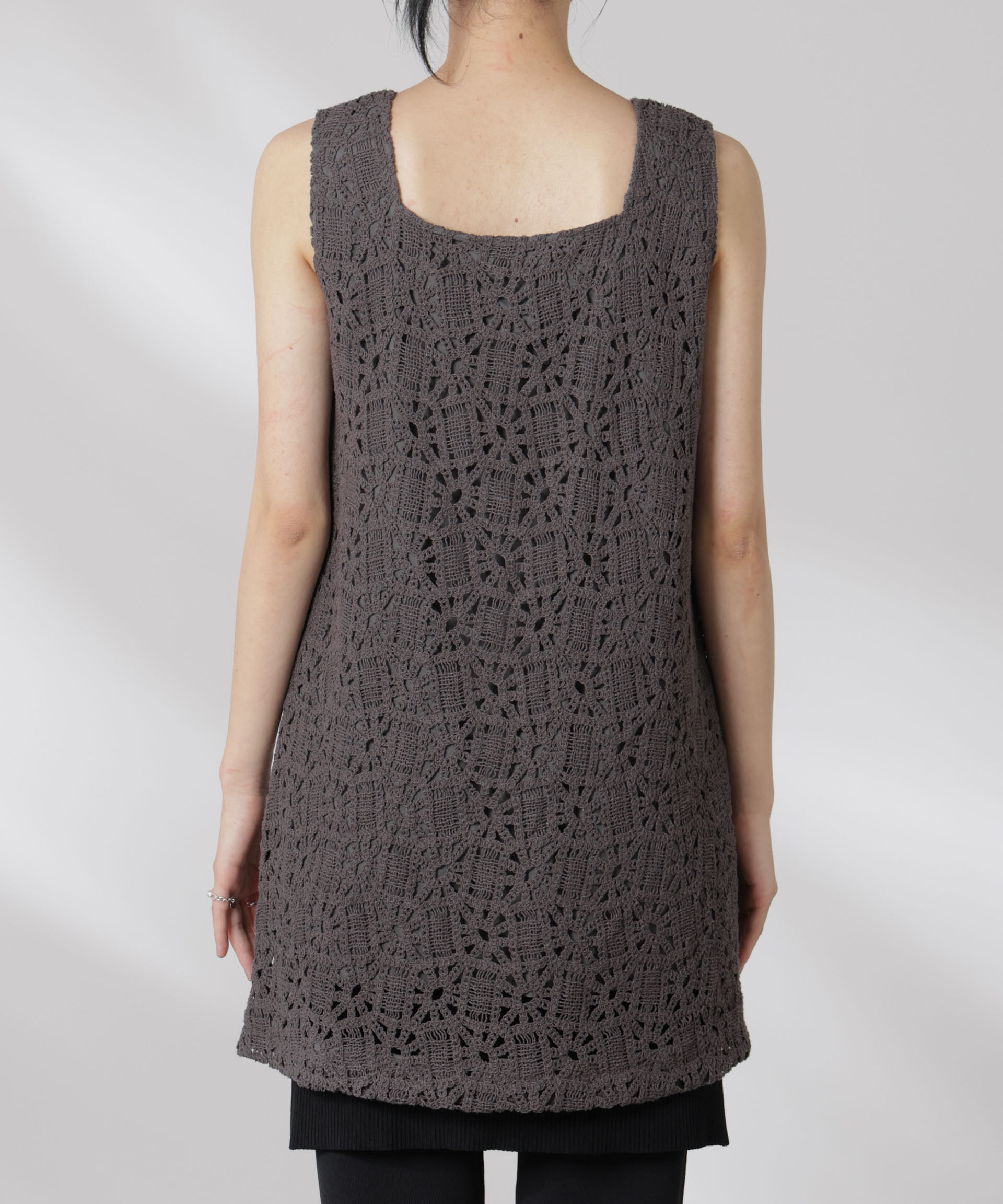 nano･universe「コットンコードレースミニワンピース(セットアップ可)」|ワンピース|