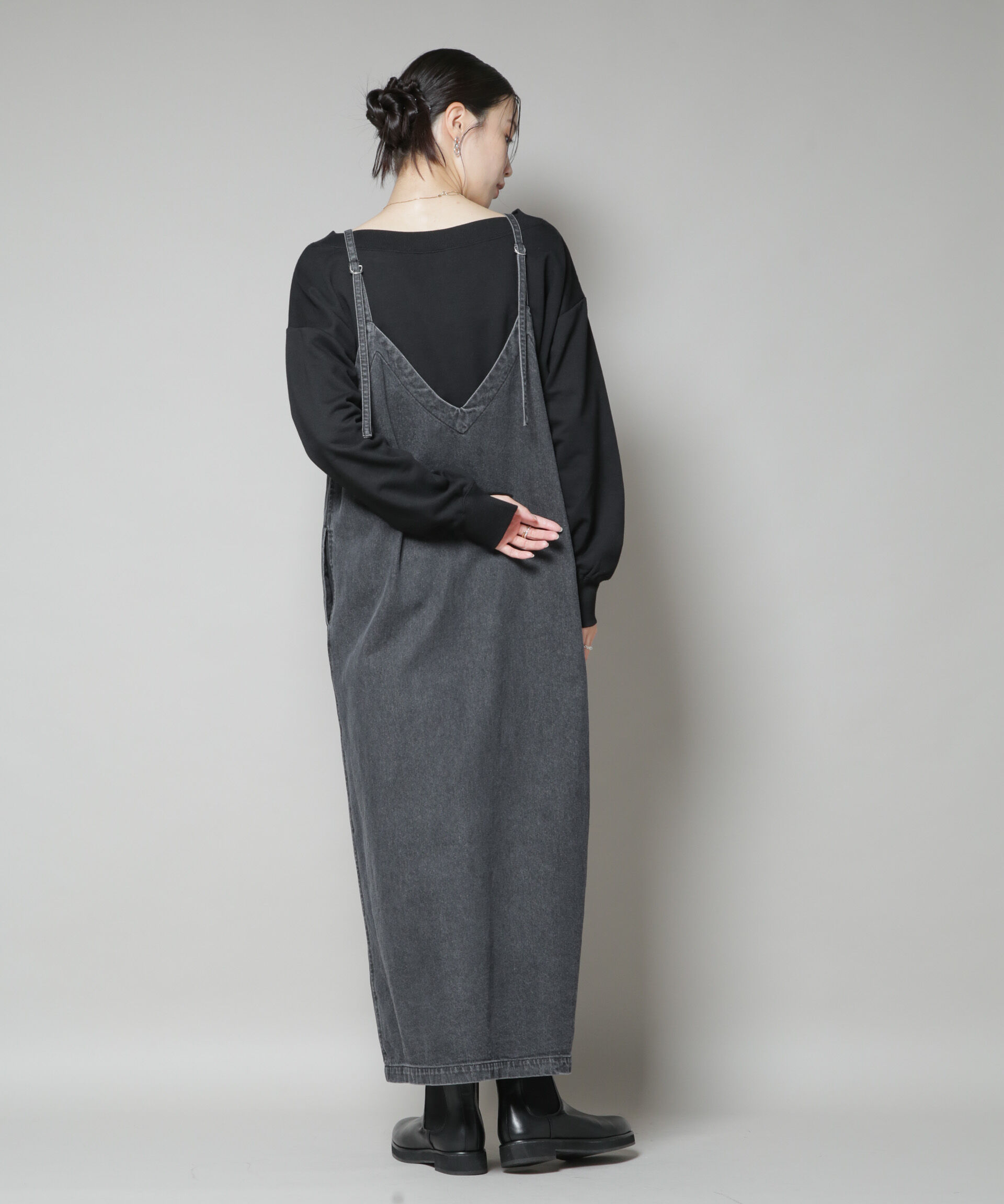 nano･universe「ワイドボートネックスウェットトップス」|Tシャツ・カットソー|