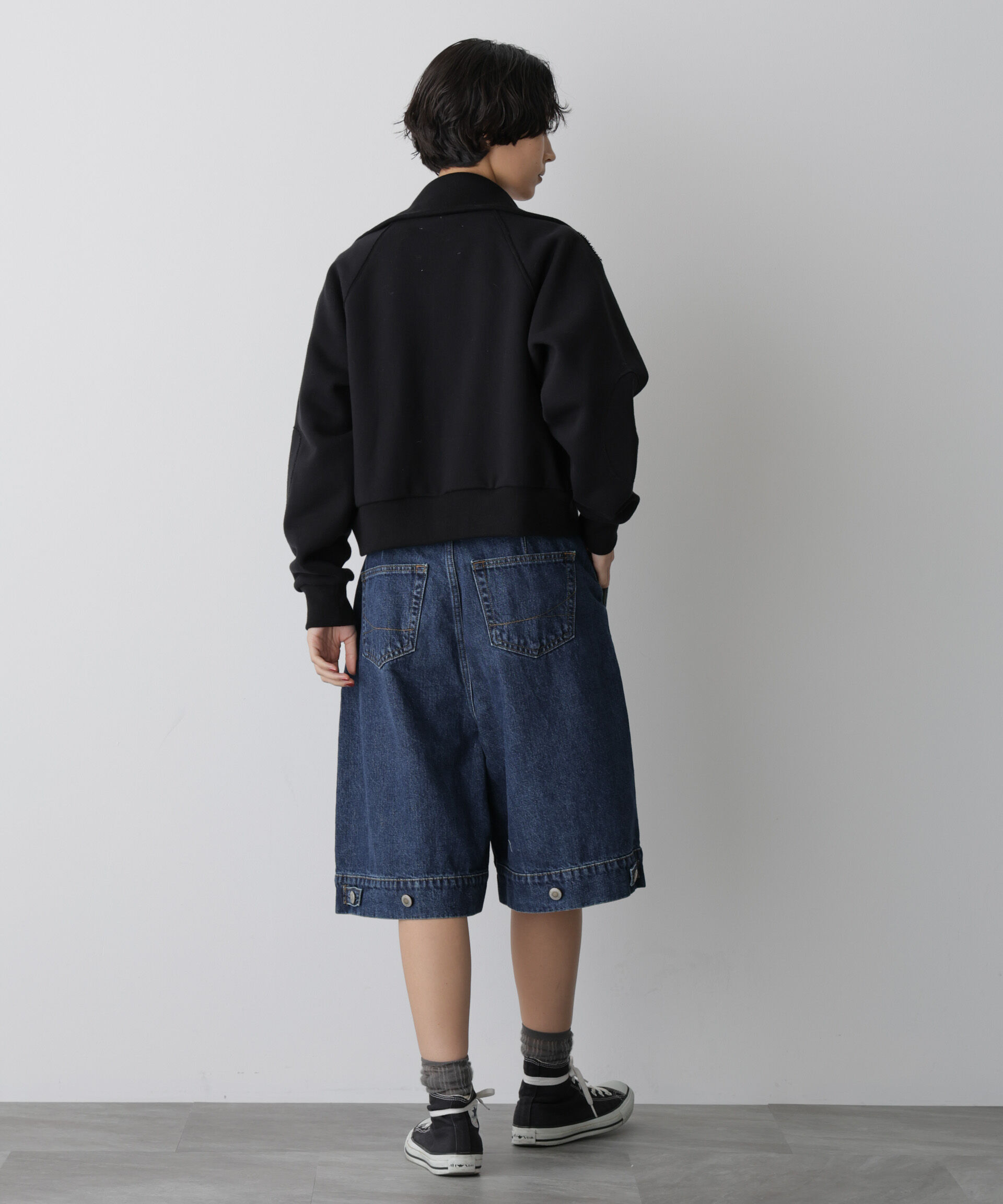  「「STEVELOUR」コンパクトダブルジップスウェット」|スウェット・ジャージ|