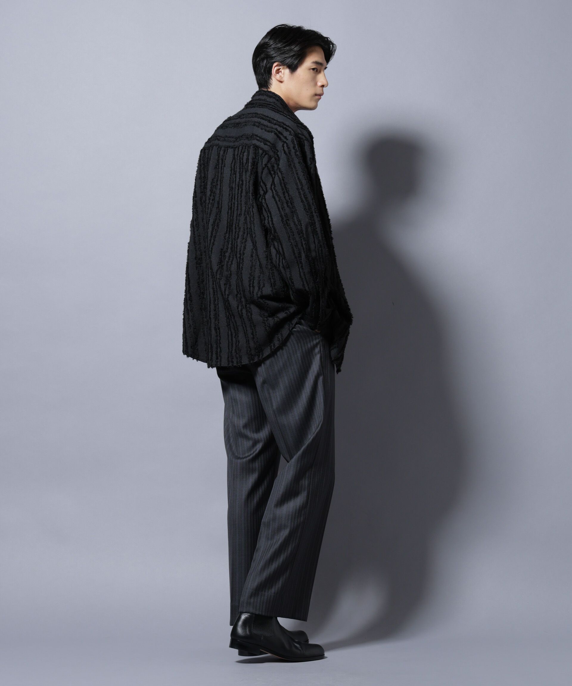 nano･universe「カットレースフリンジシャツ」|シャツ・ブラウス|