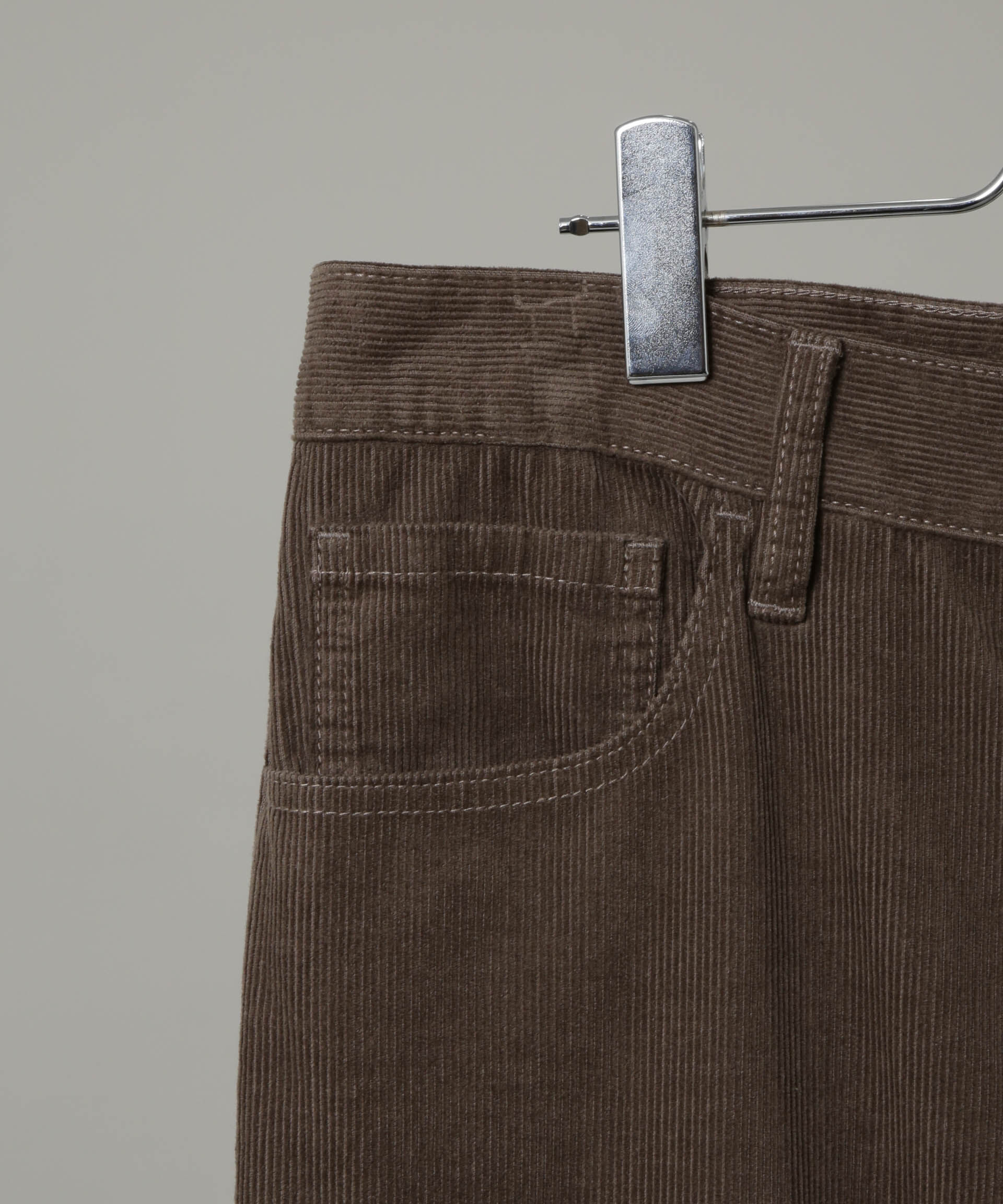 nano･universe「｢HOTEL PALACE｣ ワイドストレートコーデュロイパンツ」|チノ|