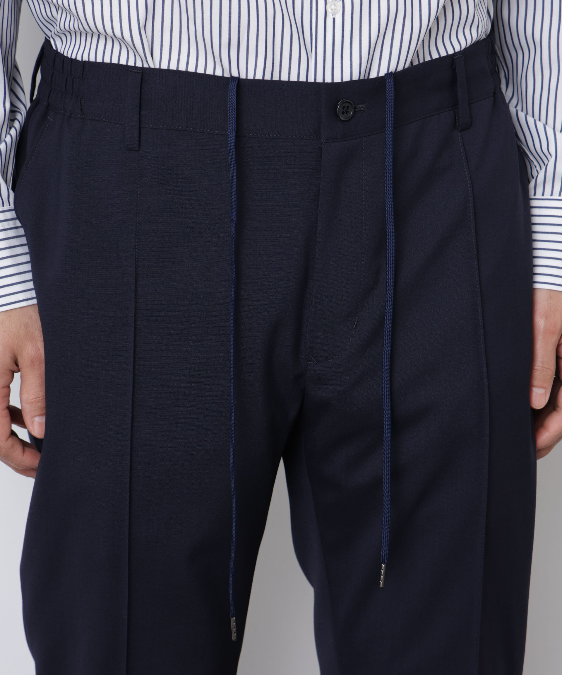 nano･universe「｢DamerinoSelect｣JAPANfabricウールストレッチパンツ（セットアップ可）」|スーツ|