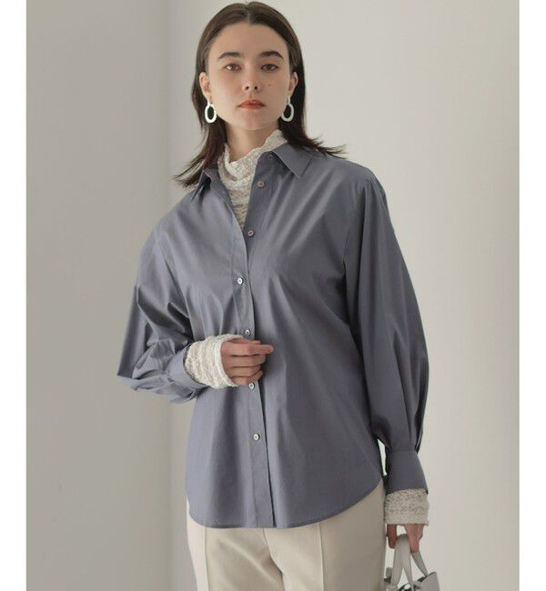 組曲「【WEB限定】フラワーチュールタートルネック カットソー」|Tシャツ・カットソー|