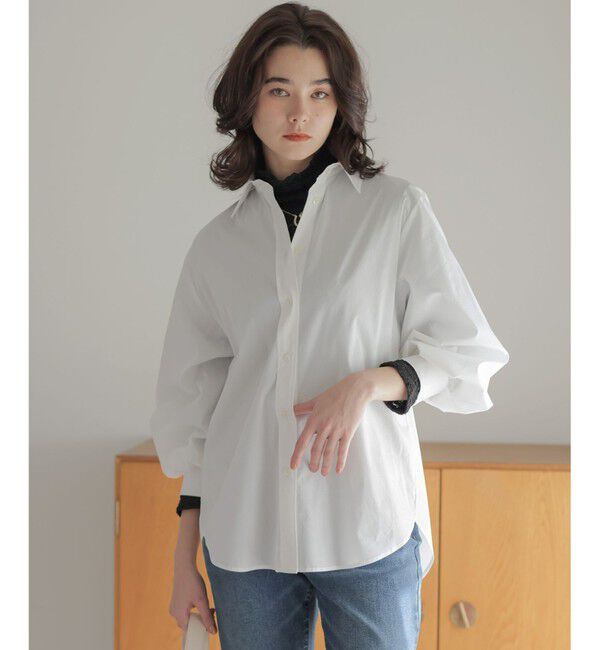 組曲「【WEB限定】フラワーチュールタートルネック カットソー」|Tシャツ・カットソー|