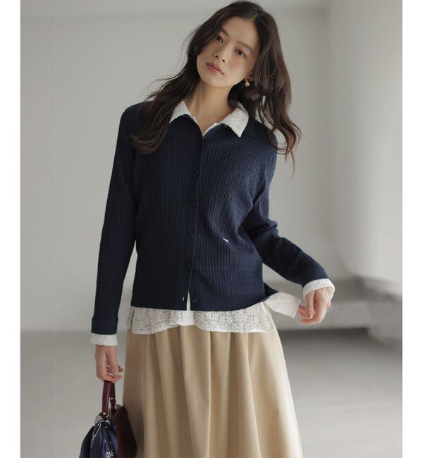 組曲「【Flower Collection】COUCOUニット カーディガン」|カーディガン|