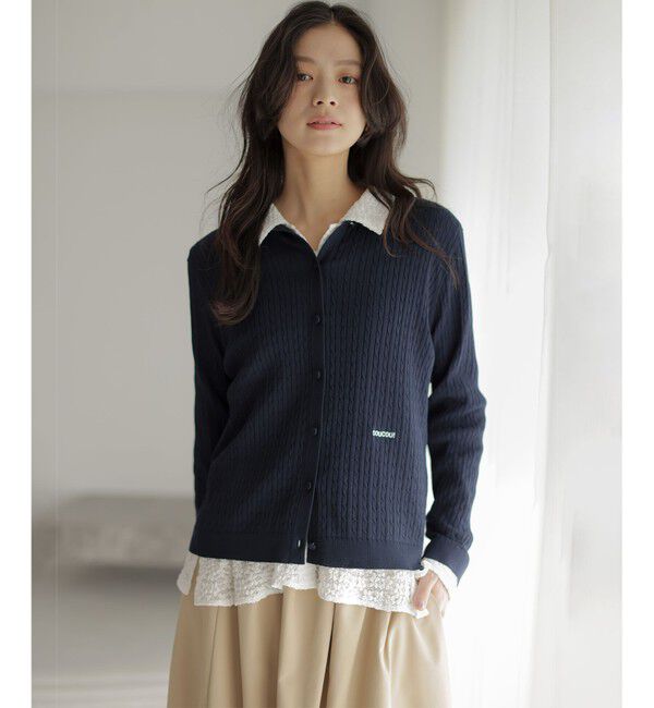 組曲「【Flower Collection】COUCOUニット カーディガン」|カーディガン|