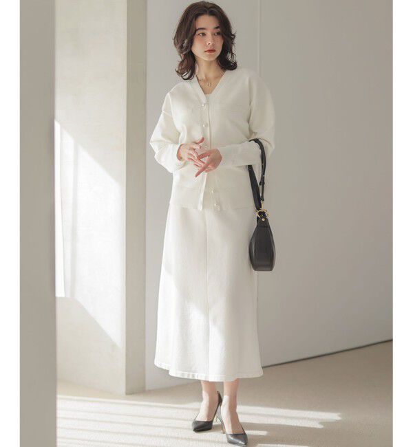 組曲「スウェットニット カーディガン」|カーディガン|