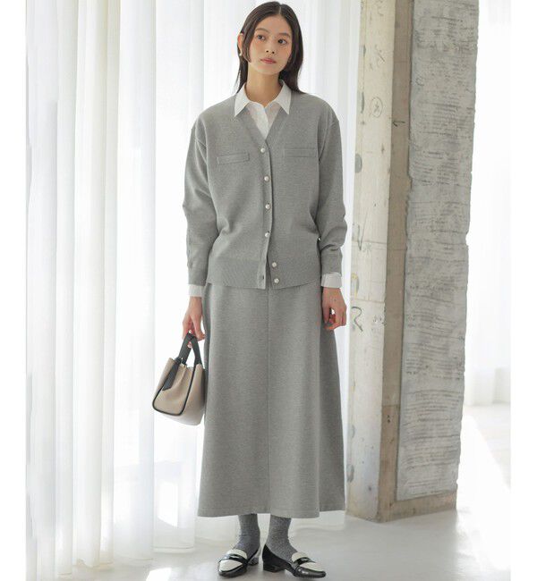 組曲「スウェットニット カーディガン」|カーディガン|