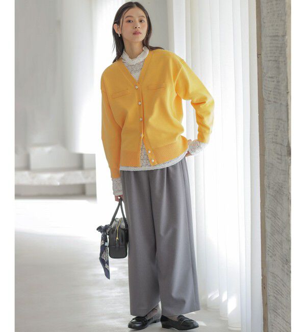 組曲「スウェットニット カーディガン」|カーディガン|