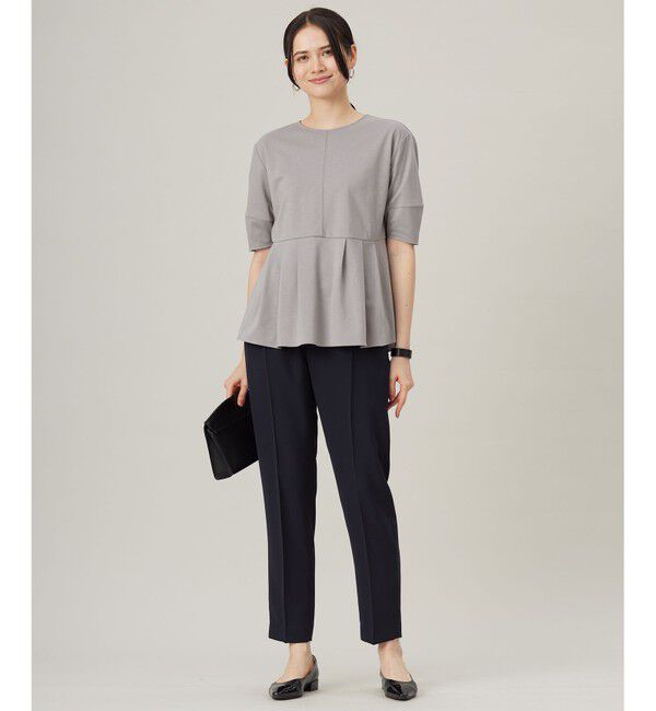 自由区「【セットアップ対応・接触冷感・UVケア・洗える】ライトストレッチテーパード パンツ」|その他|