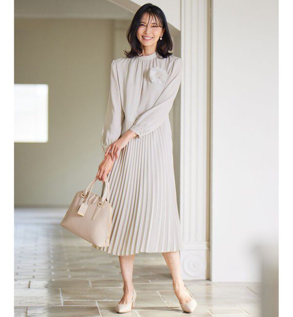 23区「【洗える】クリスタルアムンゼン ワンピース」|ワンピース|