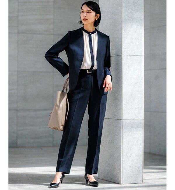 23区「【セットアップ対応/洗える】ドライツイル テーパードパンツ」|その他|