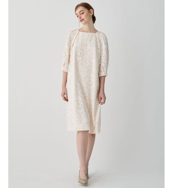 23区「【APPLAUDIR】シュエットジャカード ドレス」|ドレス|