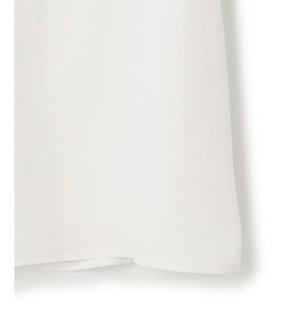 23区「【洗える】シルキーデシン タックデザイン カットソー」|Tシャツ・カットソー|