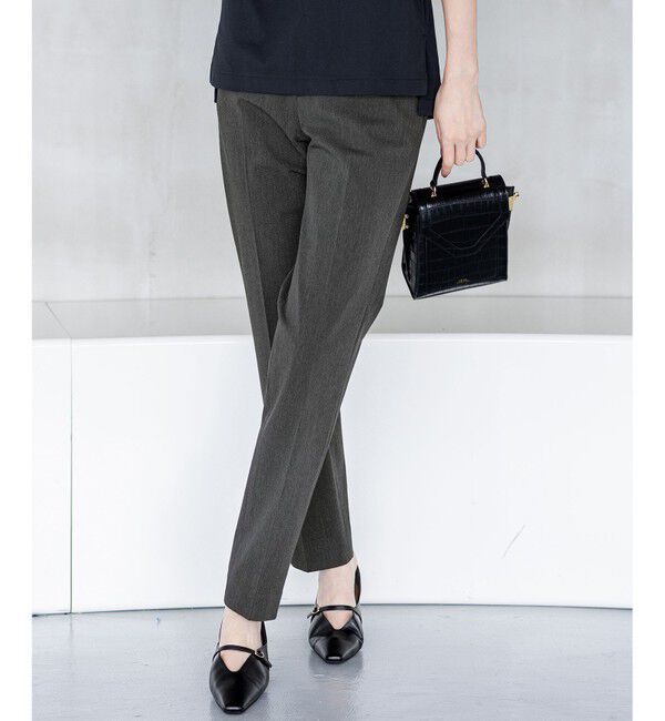 23区「【撥水加工/洗える】ドライ2WAYストレッチ テーパード パンツ」|その他|グレー系