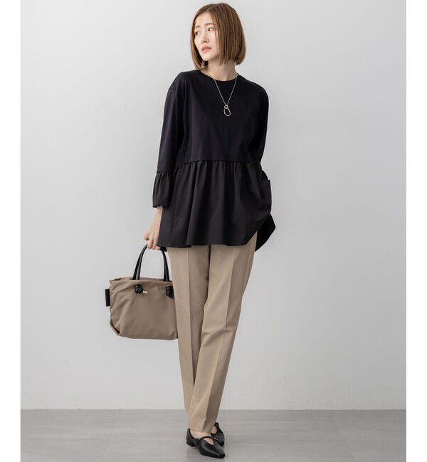 23区「【撥水加工/洗える】ドライ2WAYストレッチ テーパード パンツ」|その他|