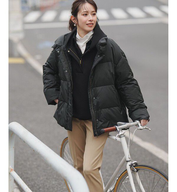 23区「【洗える】コットンエアーダンボール ドロスト フーディー」|パーカー|