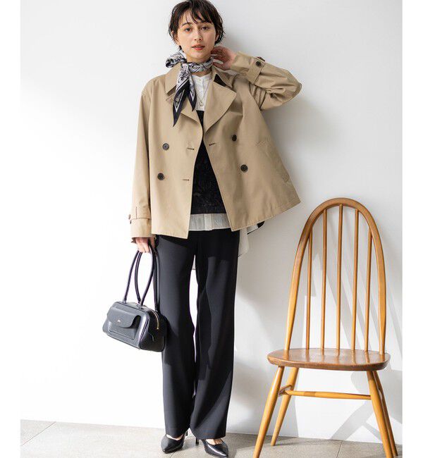 23区「フラップポケット ボストンバッグ」|ボストンバッグ|