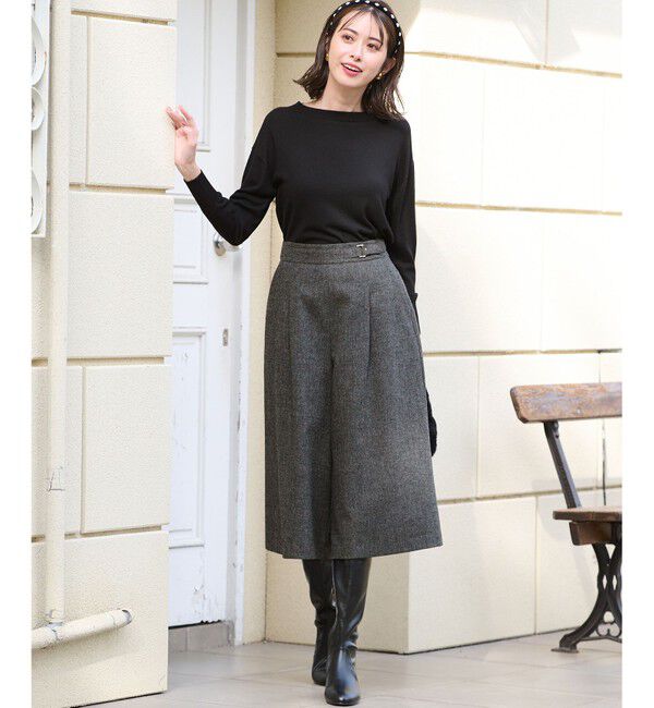 any SiS「【洗える】カシミヤブレンド ニット」|ニット・セーター|