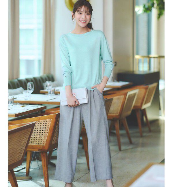 any SiS「【洗える】カシミヤブレンド ニット」|ニット・セーター|