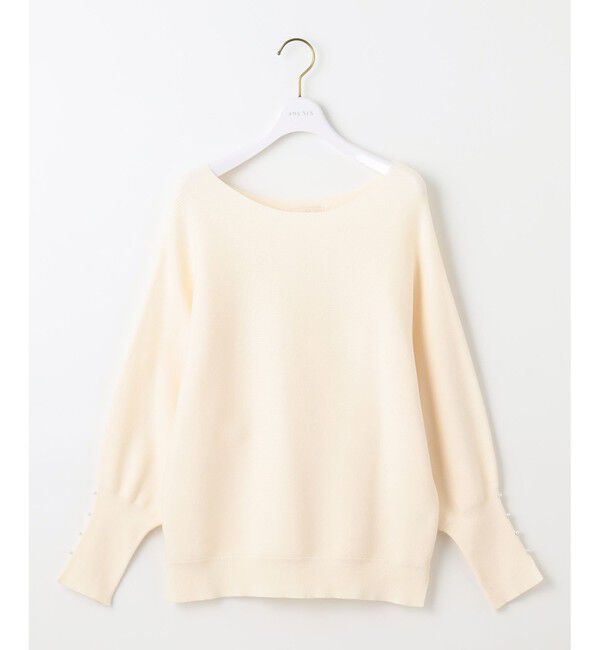 ANY SIS「【洗える・セットアップ可】アンチピリングドルマン畔 ニット」|ニット・セーター|