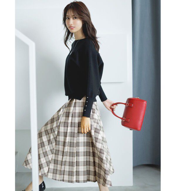 ANY SIS「【洗える・セットアップ可】アンチピリングドルマン畔 ニット」|ニット・セーター|