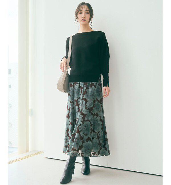 ANY SIS「【洗える・セットアップ可】アンチピリングドルマン畔 ニット」|ニット・セーター|