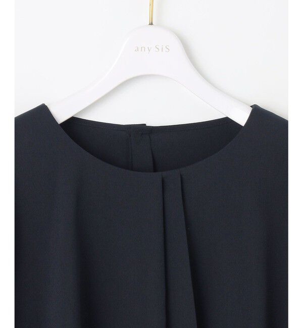any SiS「【洗える】ケープフリル ブラウス」|シャツ・ブラウス|