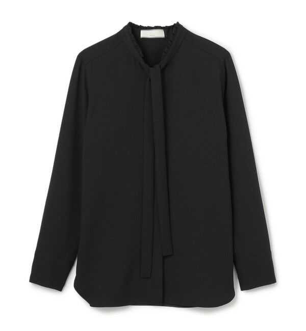 BEIGE,「【洗える】EVA / ボウタイロングスリーブブラウス」|シャツ・ブラウス|